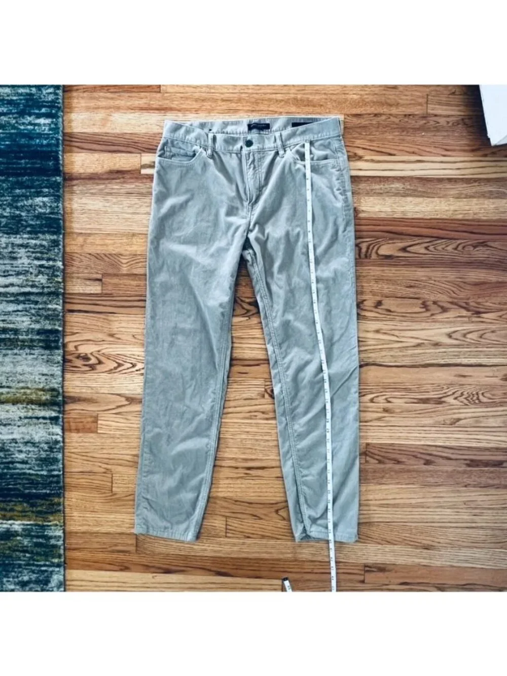 Banana Republic Mens Brown Slim-Fit Corduroy Pants Size 32 x 32